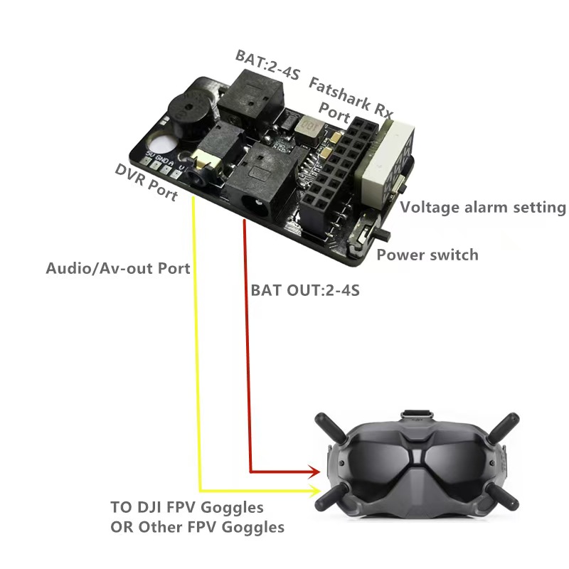 FPV vuelo analógico externo 5, - Drone Neck Strap reseña y precio