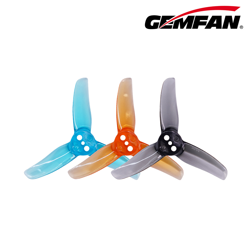 Hélices GEMFAN 2014 de 3 palas - Drone Backpack reseña y precio
