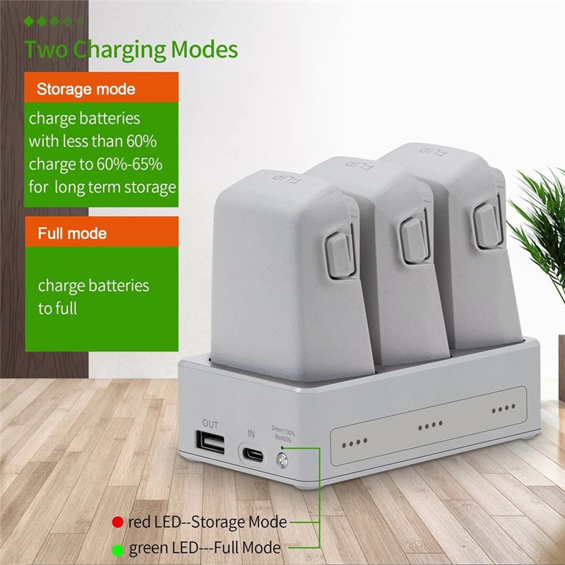B92B: estación de carga triple - Drone Charging Hub reseña y precio